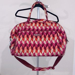 Vera Bradley Weekender Travel Bag - Bohemian Chevron